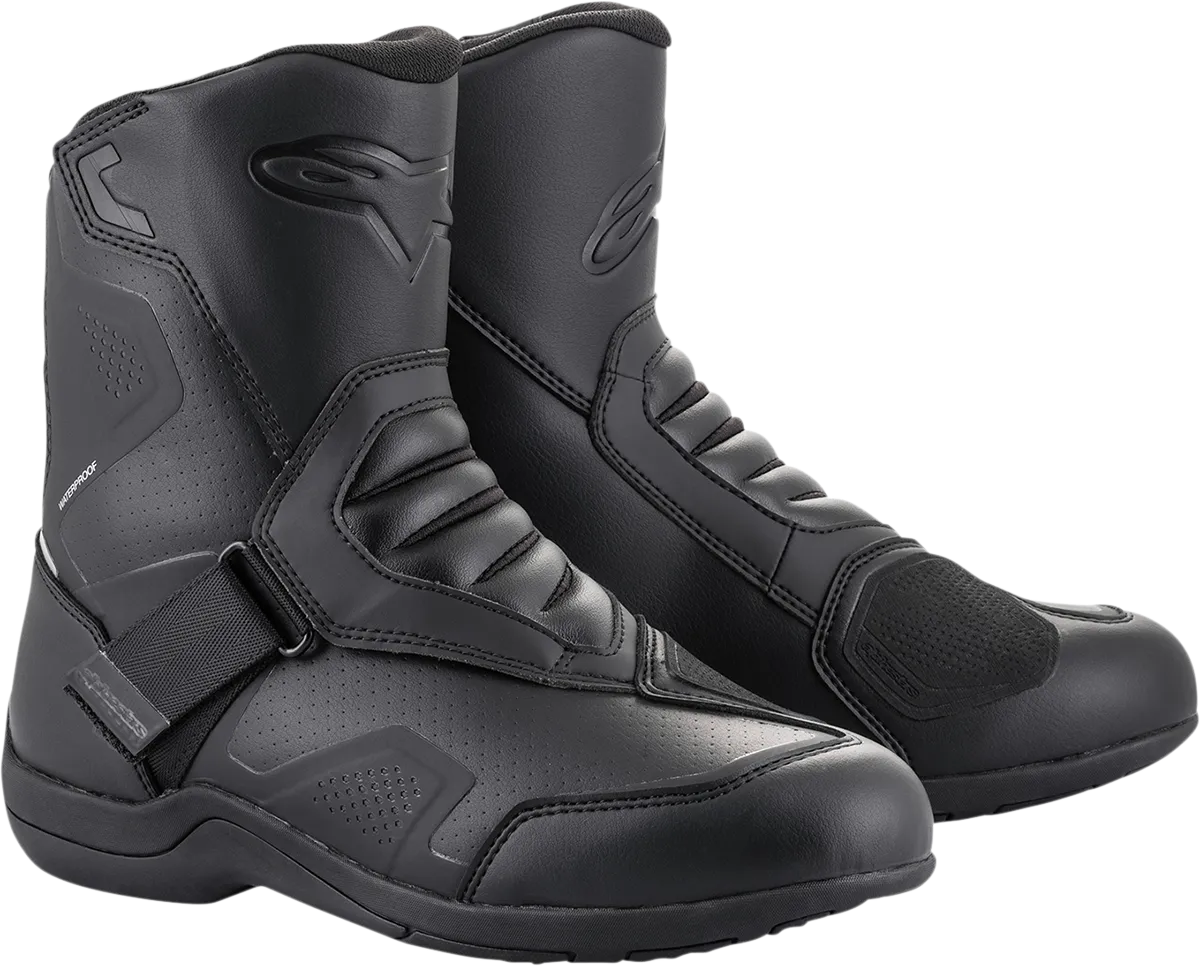 ALPINESTARS Waterproof V2 Ridge Boots - Black - US 10.5 / EU 45 2441821-1100-45