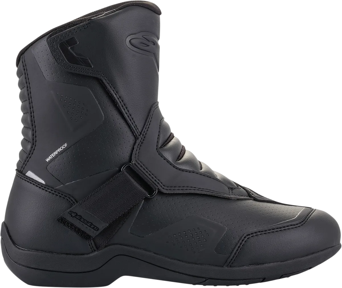ALPINESTARS Waterproof V2 Ridge Boots - Black - US 10.5 / EU 45 2441821-1100-45