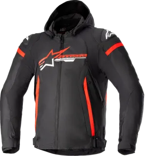 ALPINESTARS Zaca Waterproof Jacket - Black/Red/White - 3XL 3206423-1342-3X