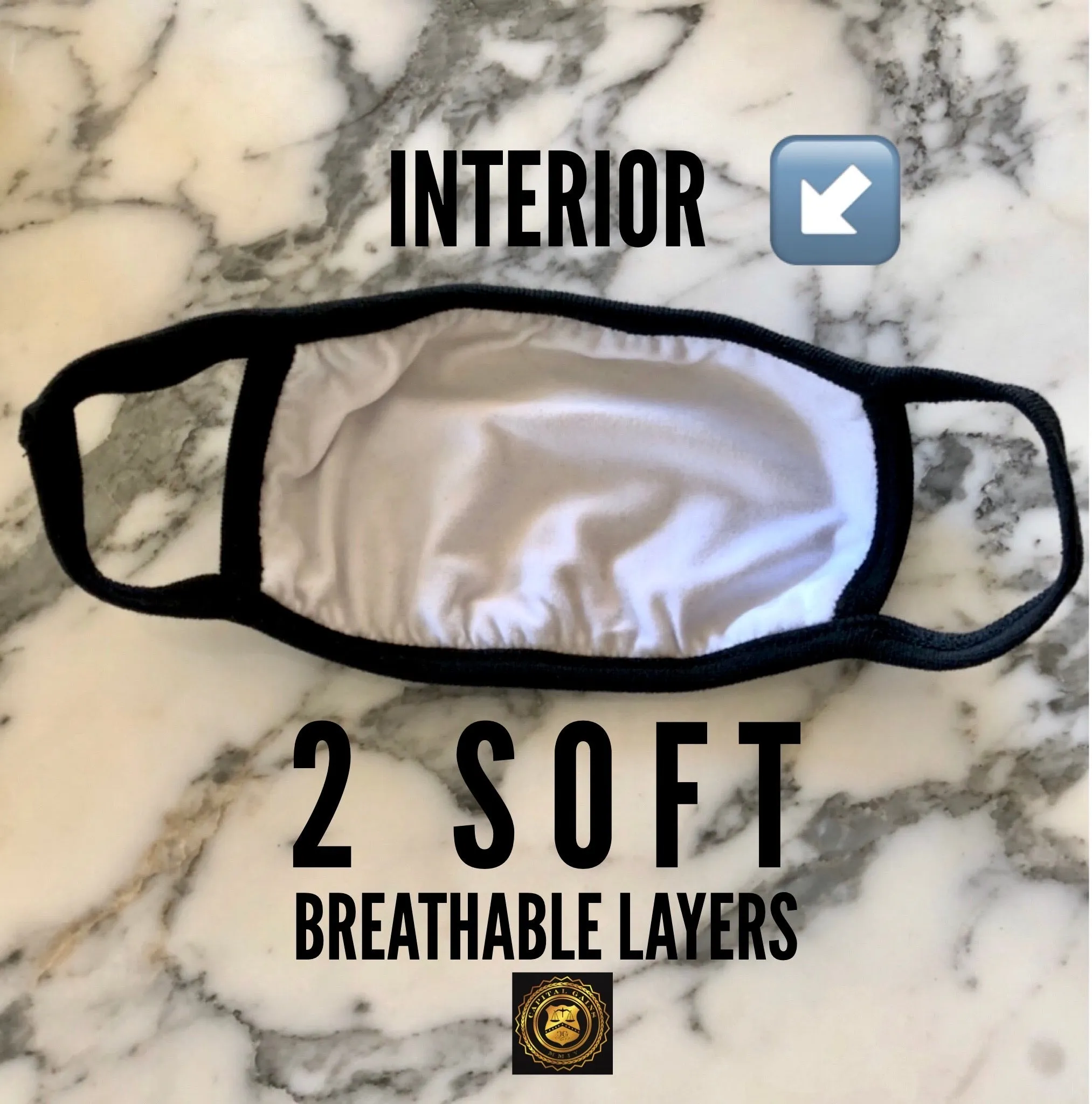 BADGE PREMIUM MASK | 1 FASHION MASK