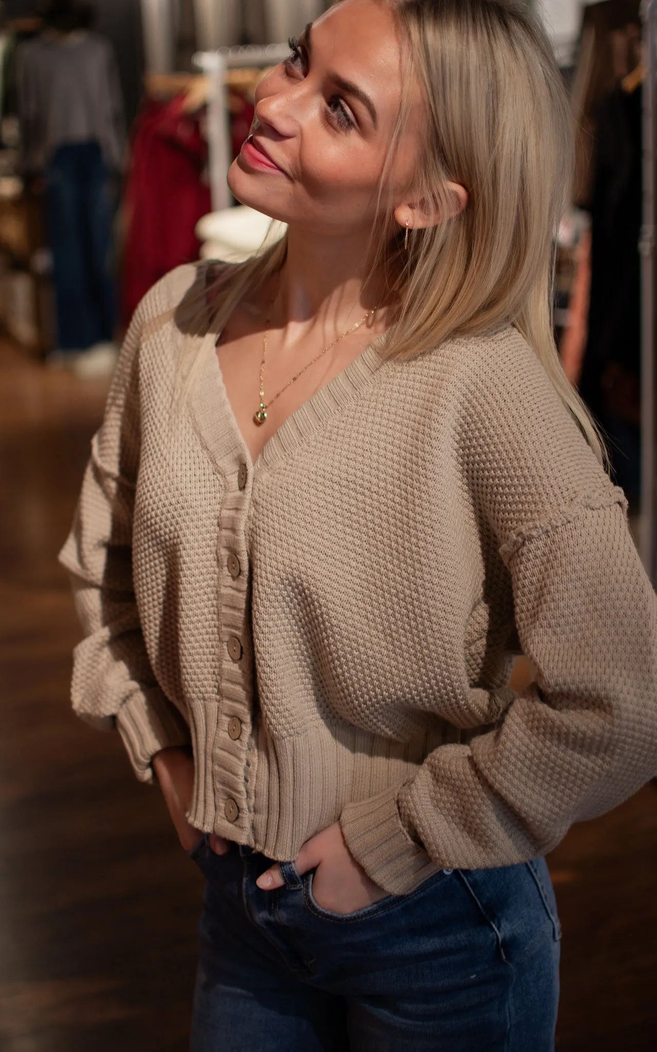 Becky's Button Down Cardigan