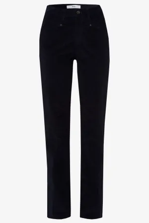 Brax Carola 73-1838 09127920 22 Marine Blue Corduroy Jeans