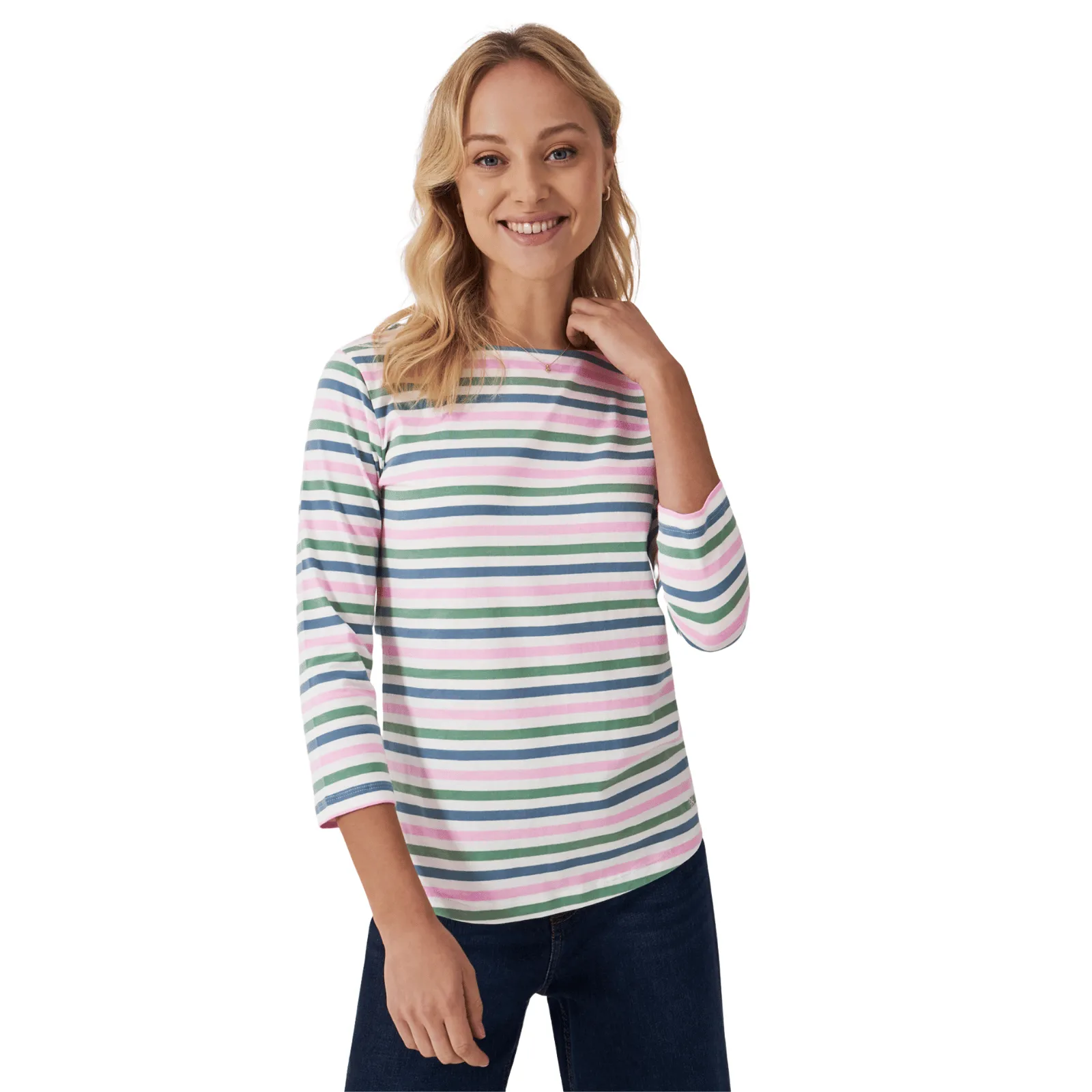Crew Clothing Womens Essential Breton T-Shirt