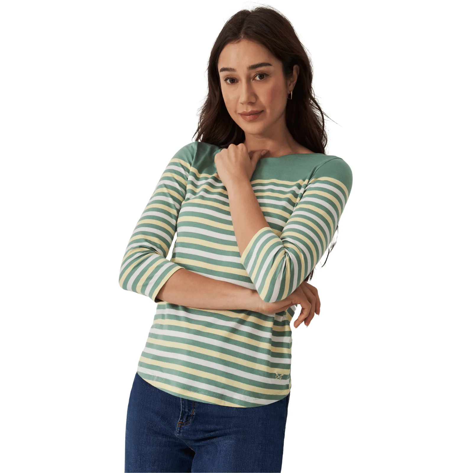 Crew Clothing Womens Essential Breton T-Shirt