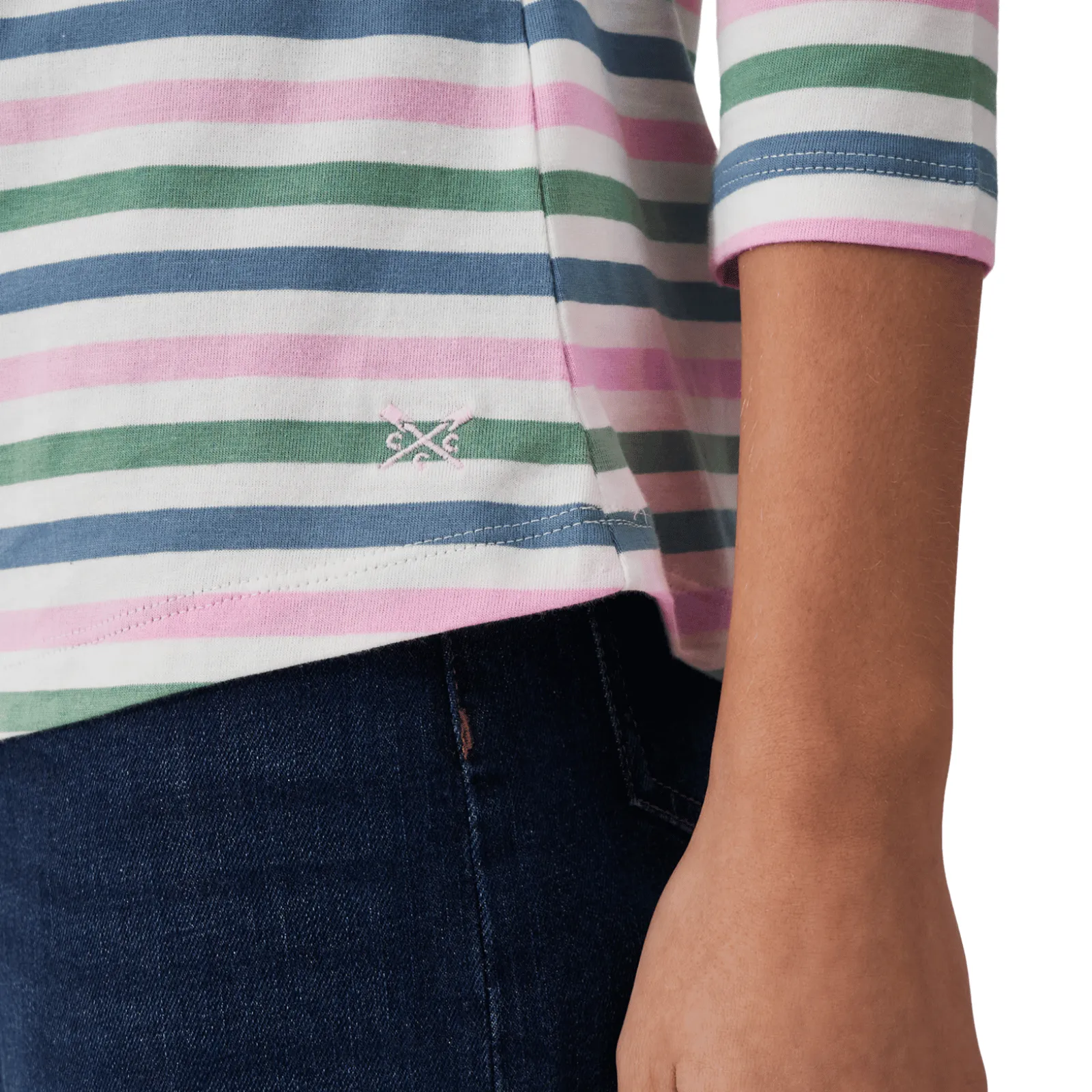 Crew Clothing Womens Essential Breton T-Shirt