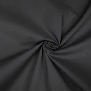 Erys Black Cotton Poplin