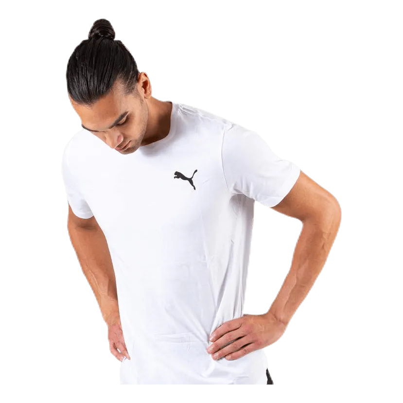 Essential Small Logo Tee White