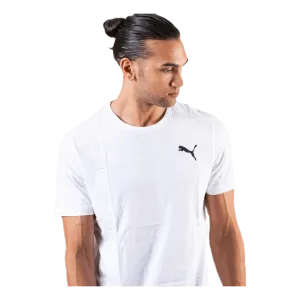 Essential Small Logo Tee White
