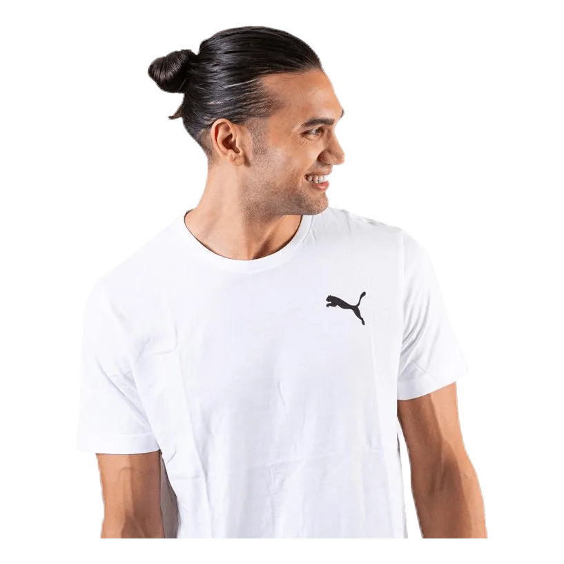 Essential Small Logo Tee White