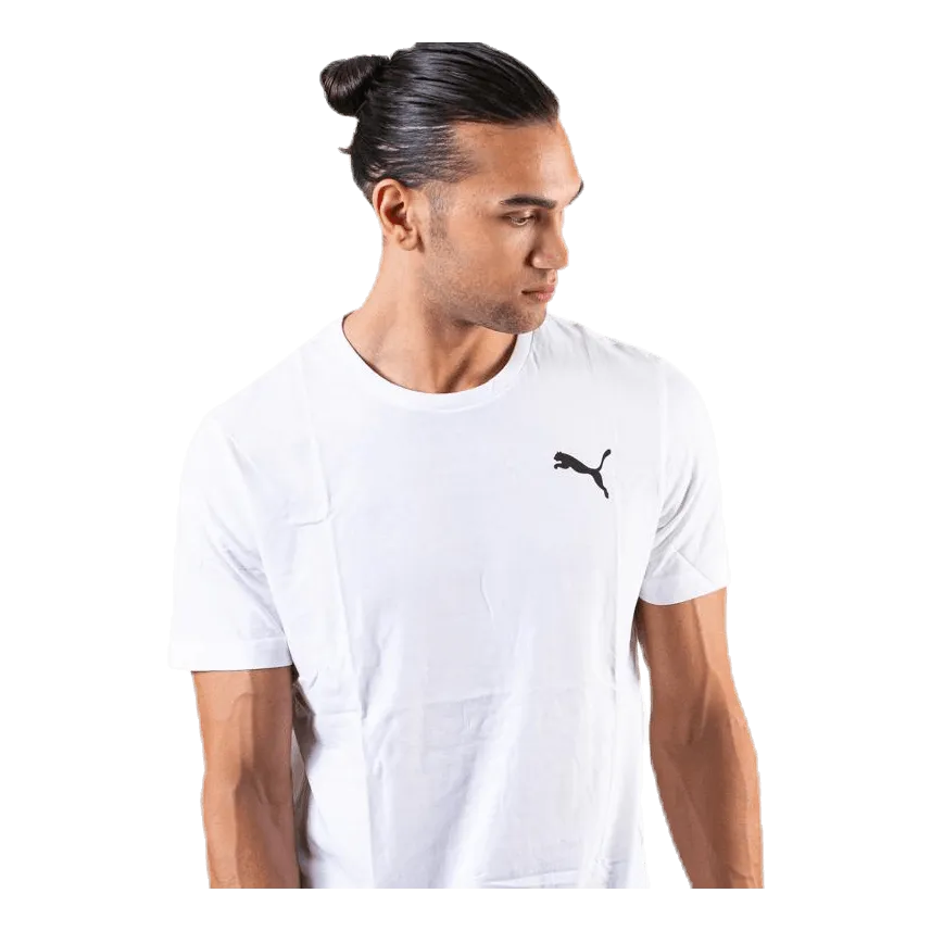 Essential Small Logo Tee White