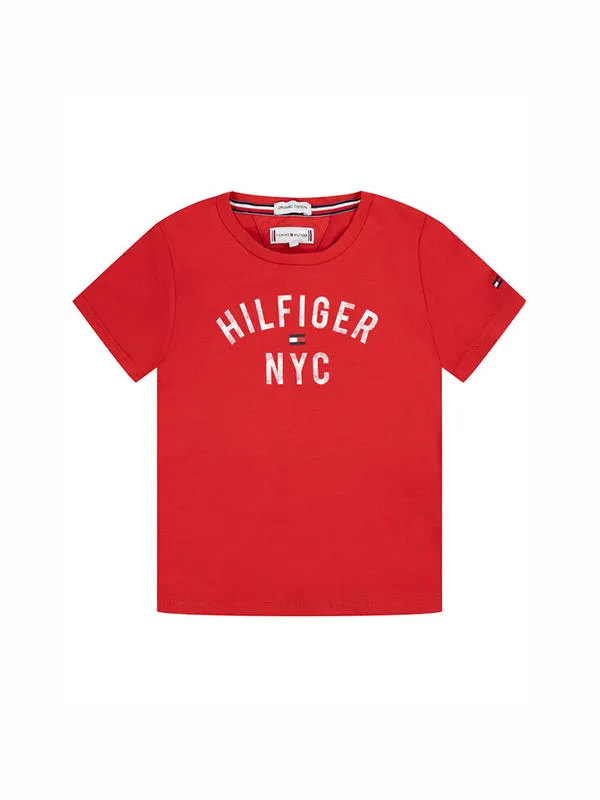 Essential Tommy Print Tee S/S