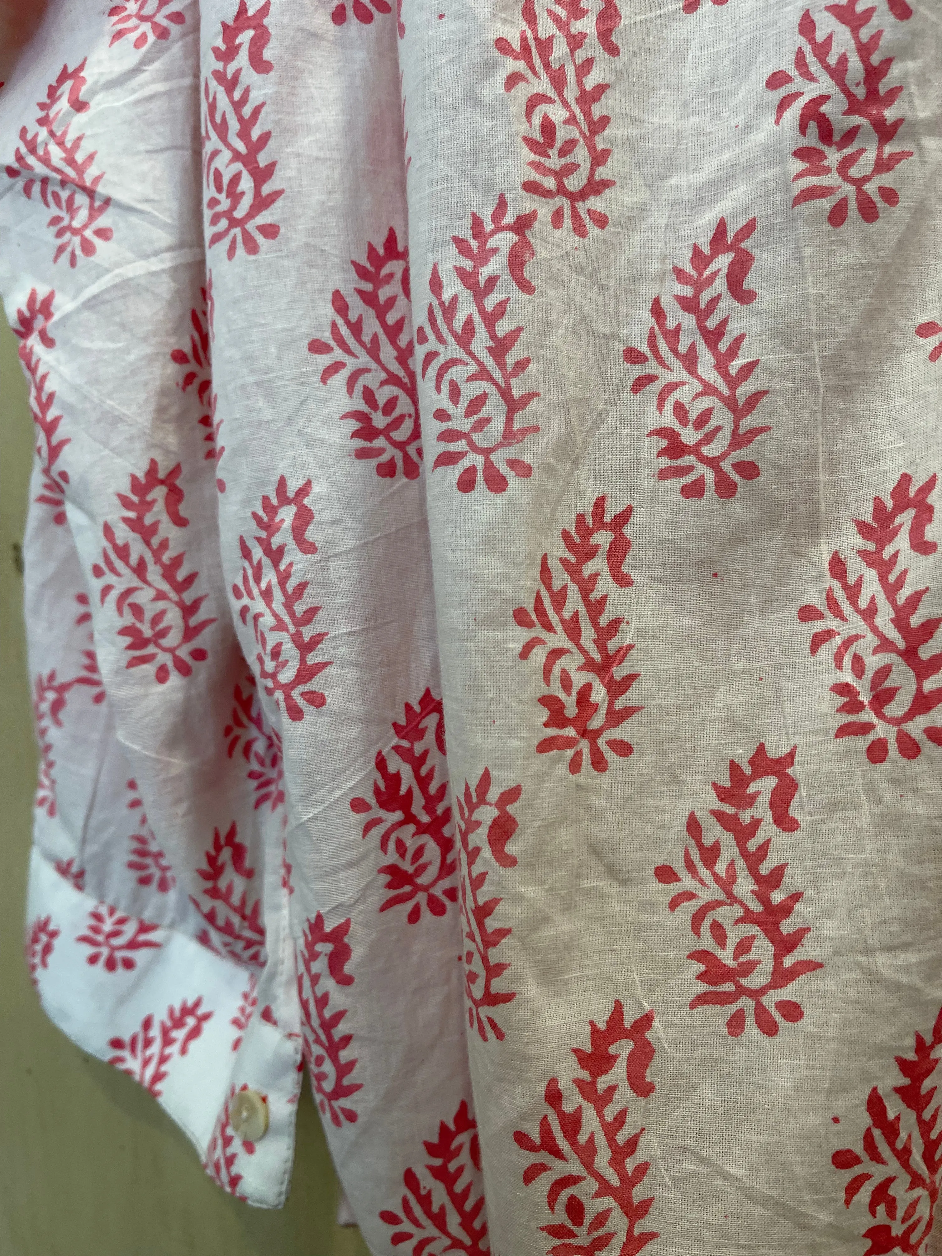 Handblock Printed Blouse - LOUISE
