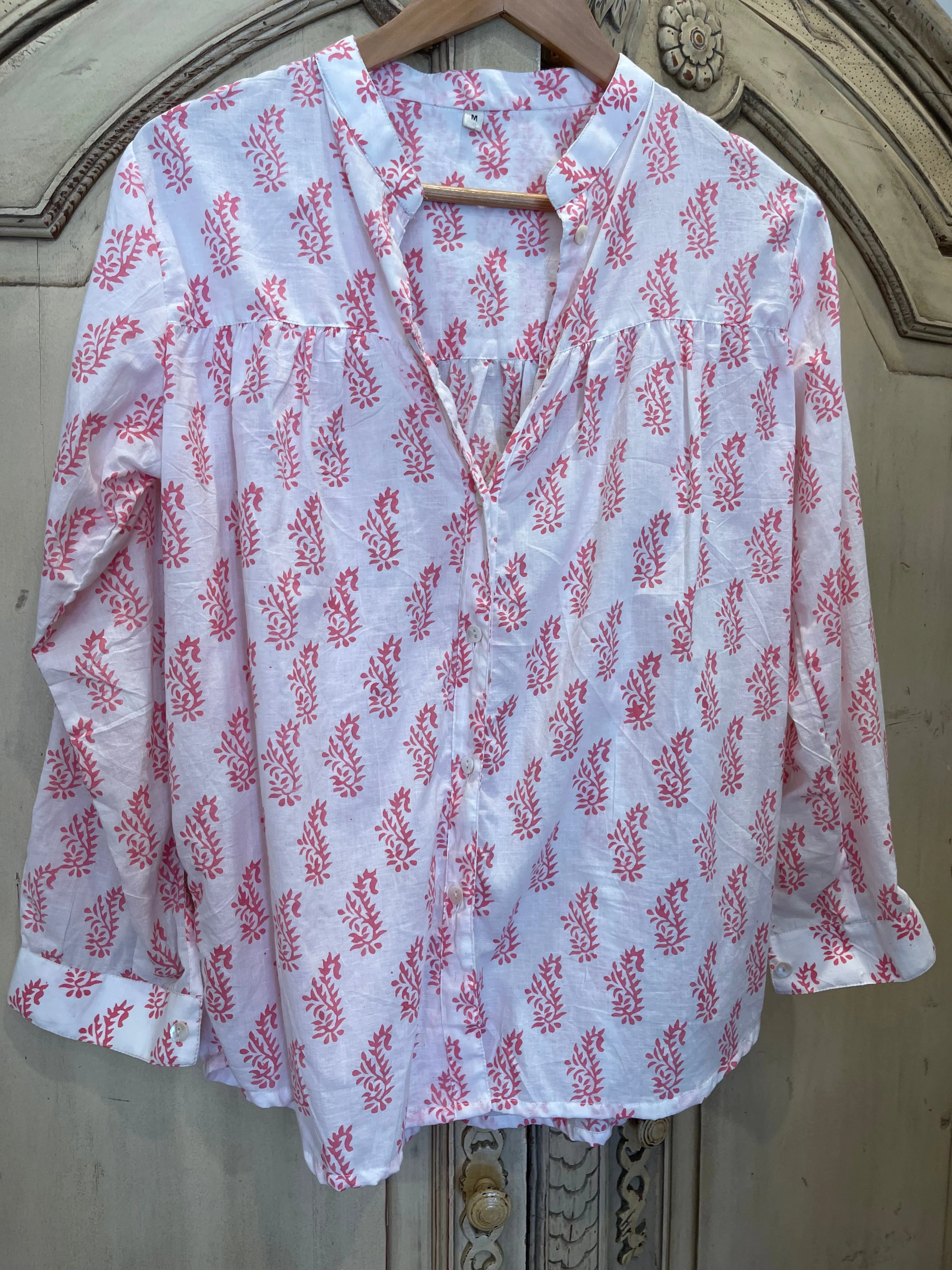 Handblock Printed Blouse - LOUISE