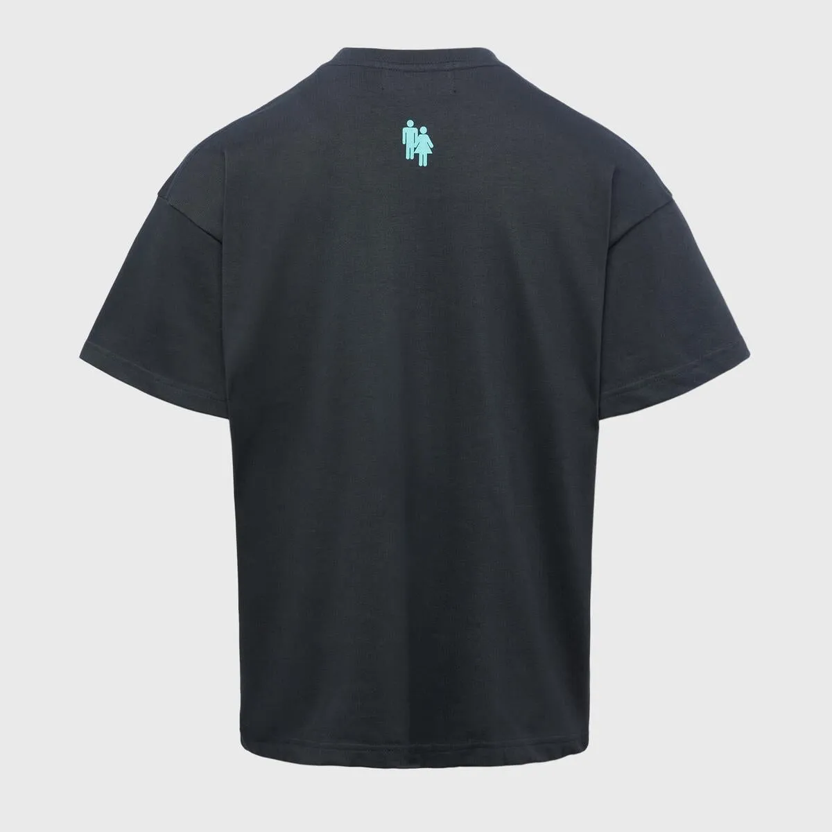 Homme   Femme The Elite Tee - Charcoal & Orange