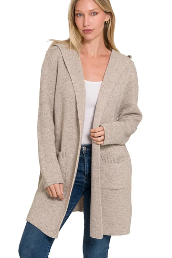 Oatmeal Cider Cardigan