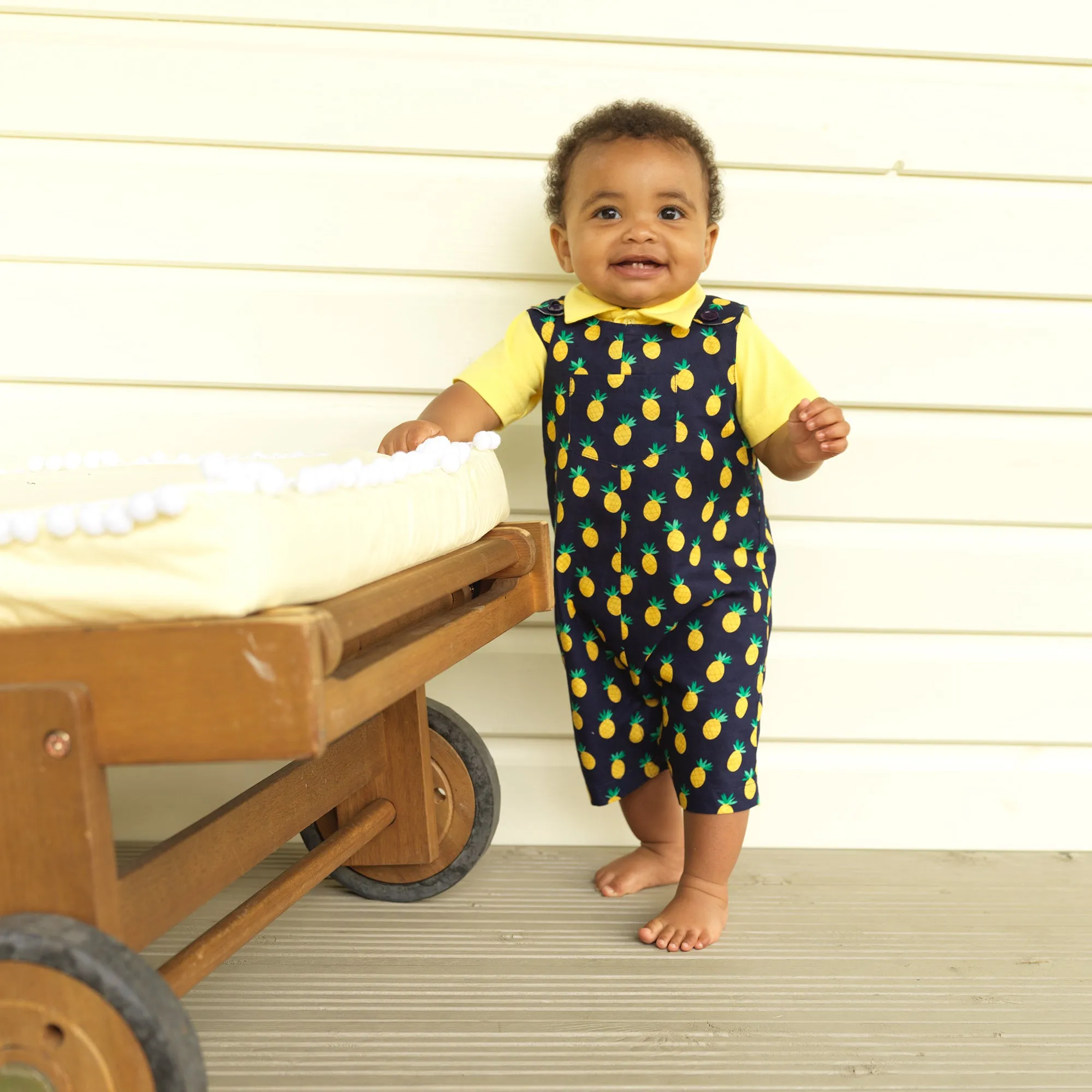 Pineapple Overalls