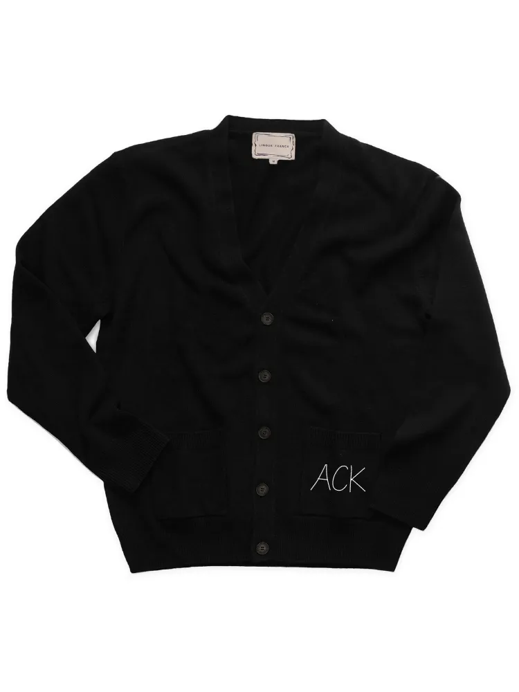 "ACK" Oversized Cardigan