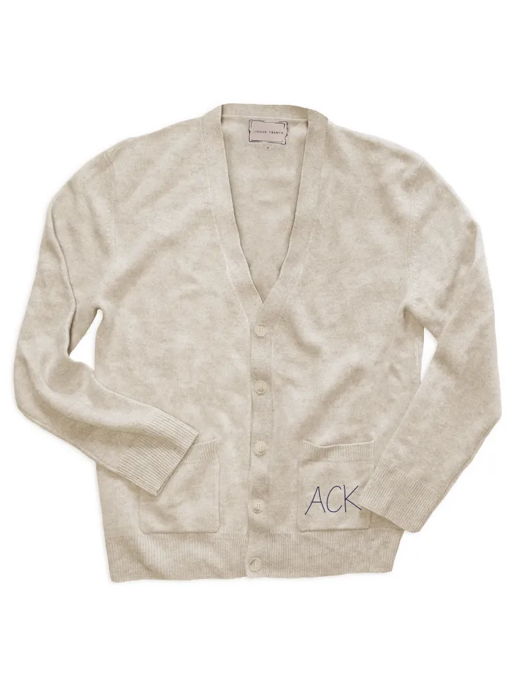 "ACK" Oversized Cardigan
