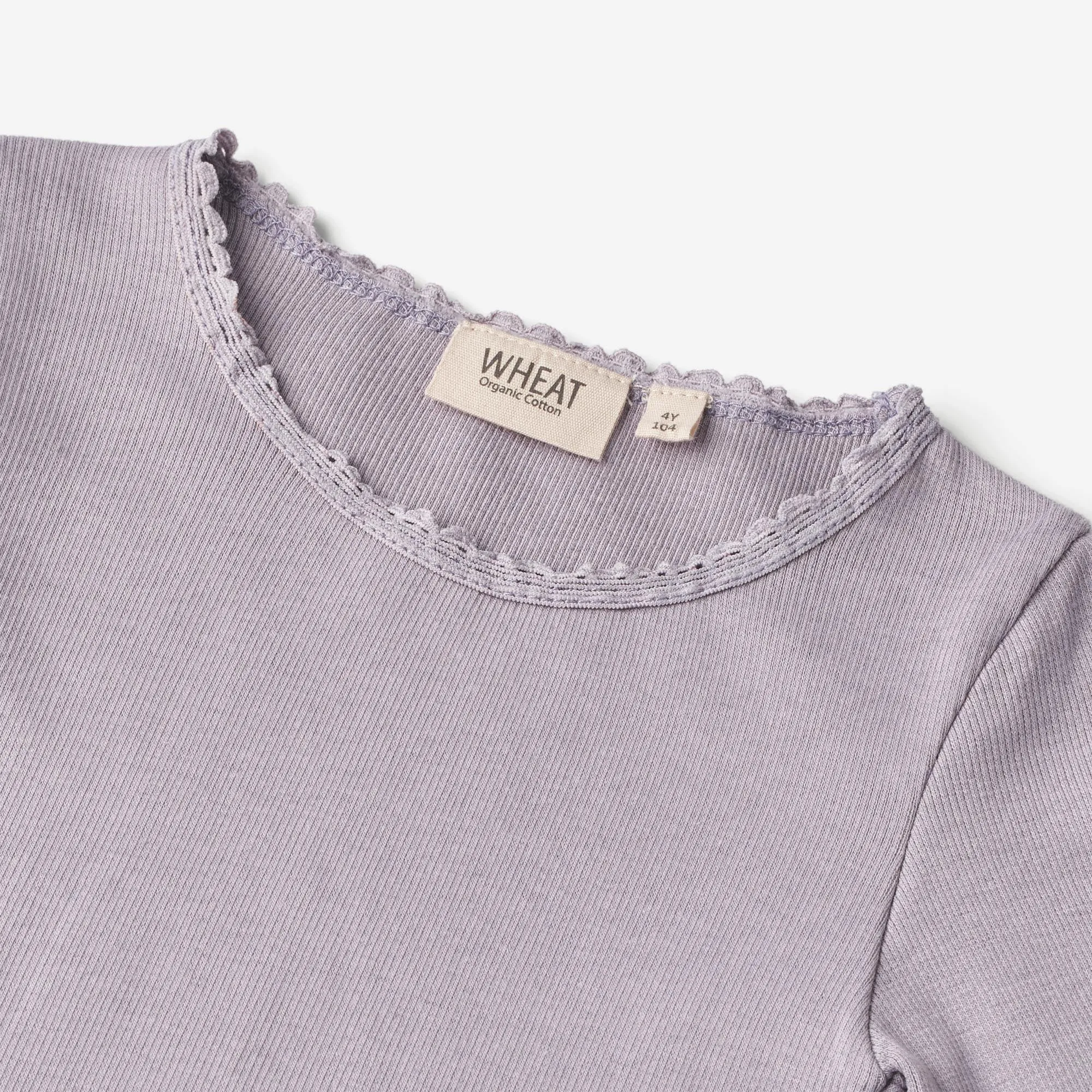 Rib T-Shirt Reese - lavender