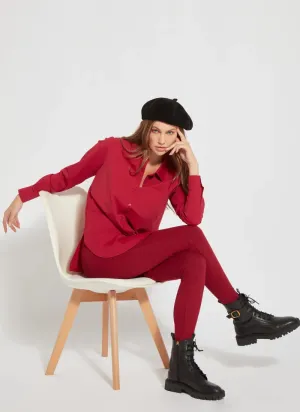 Schiffer Blouse - Rich Current