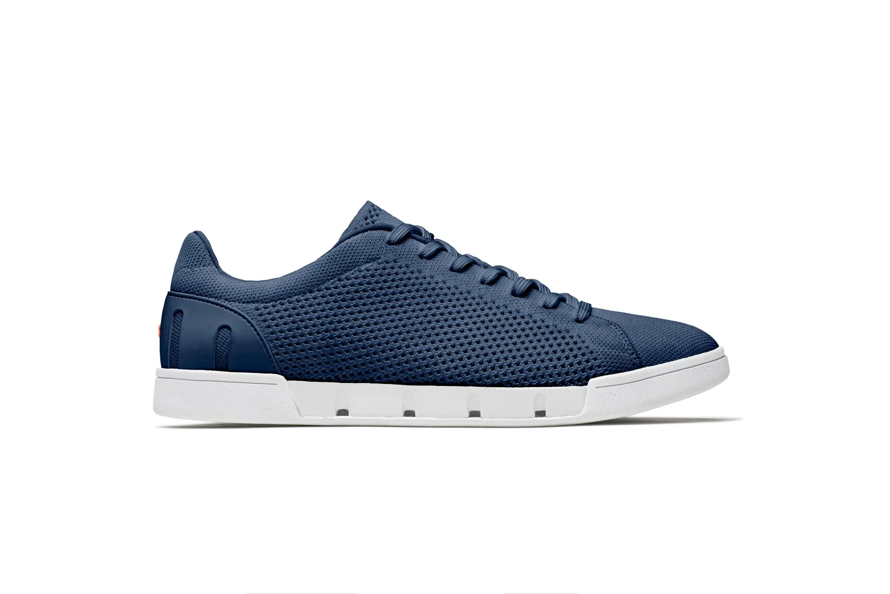 Swims Men's Breeze Tennis Knit Sneakers in Navy