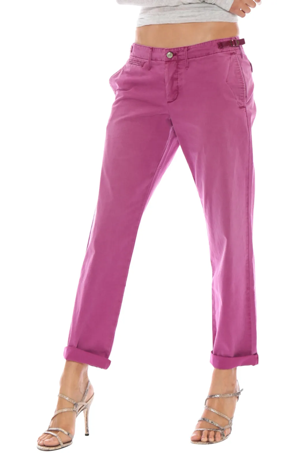 Utility pants in Fuchsia