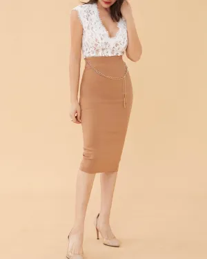 Victoria Dip Lace Blouse
