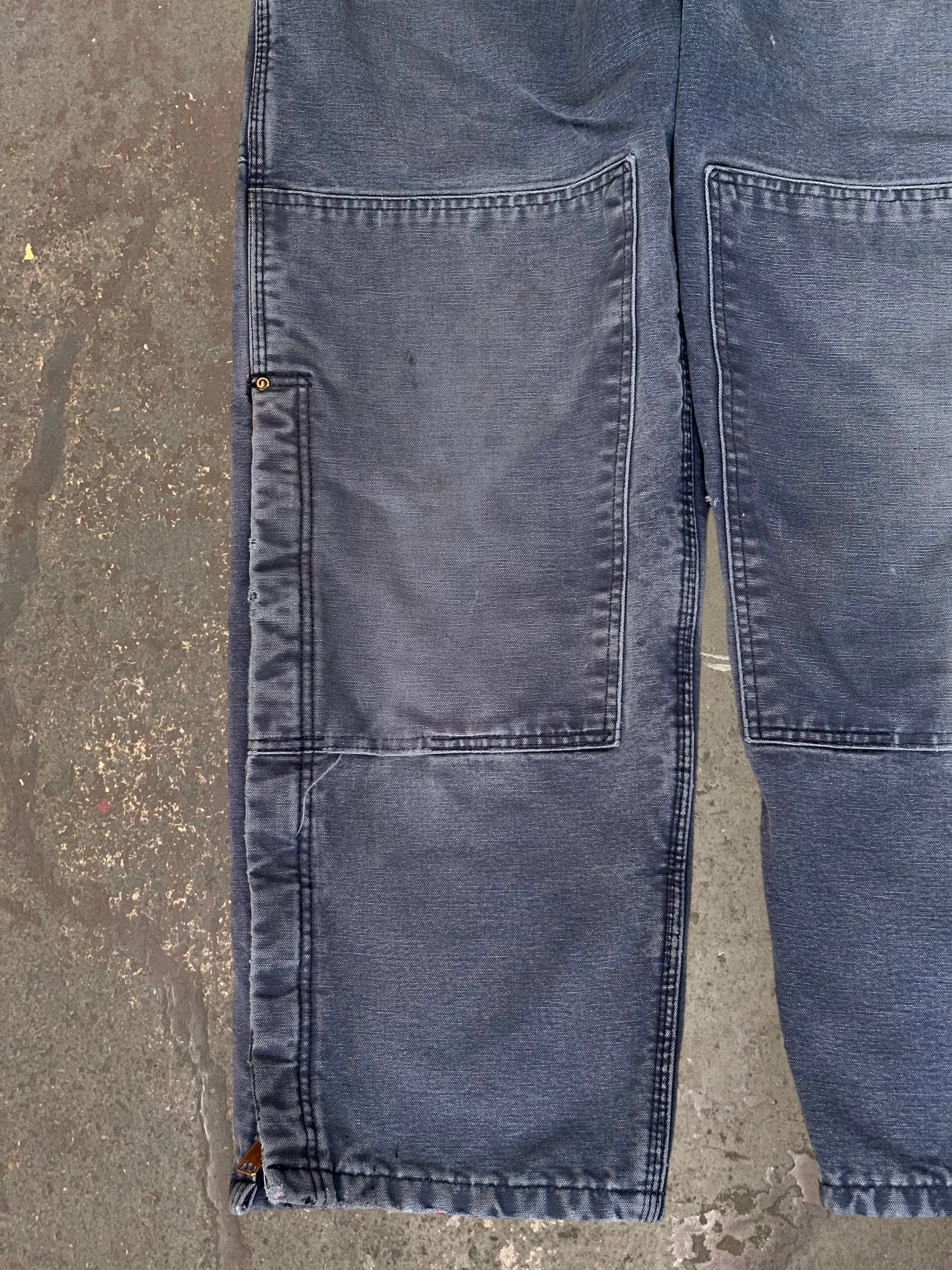 Vintage Blue Carhartt Made in USA Lined Overalls