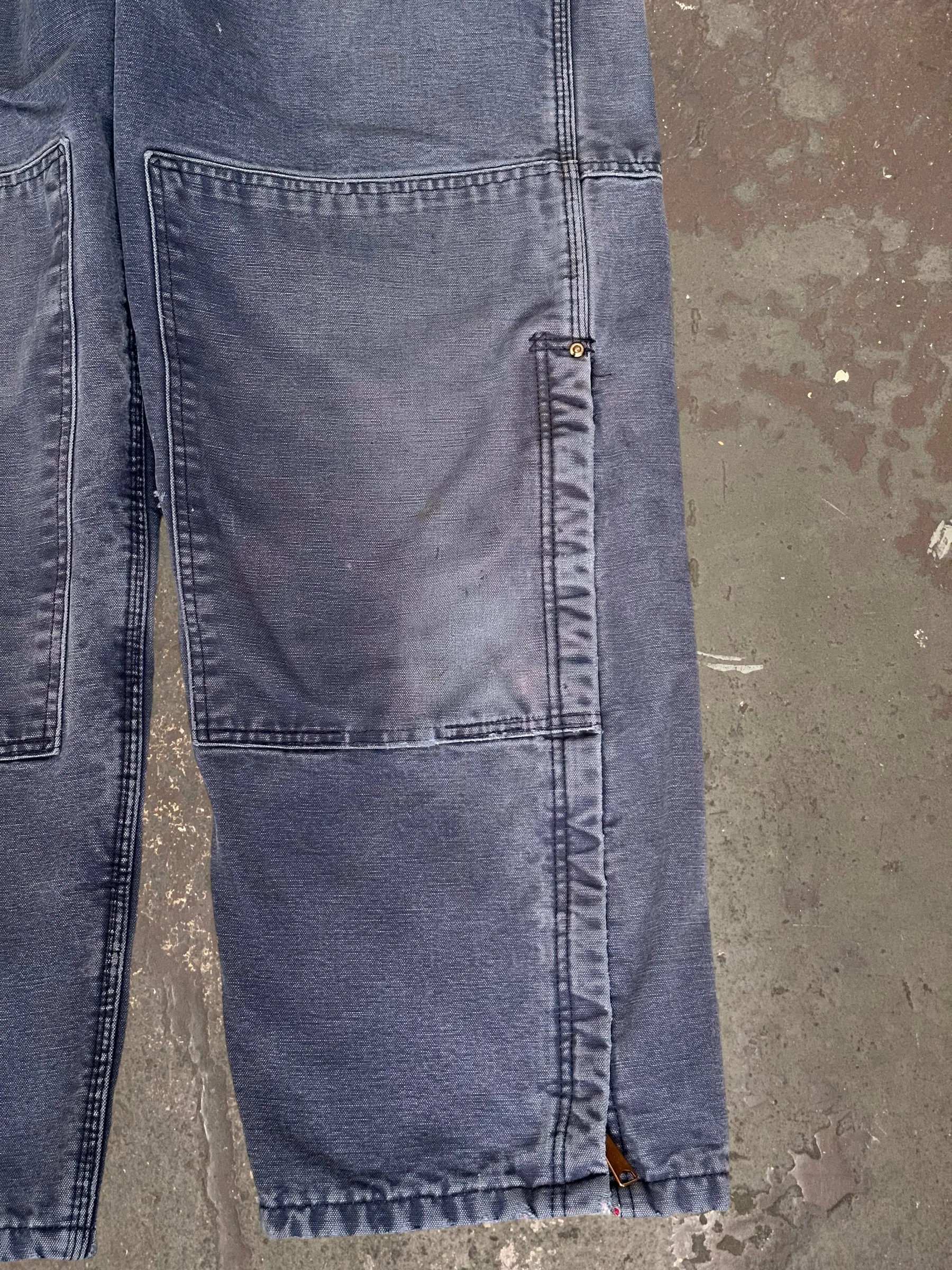 Vintage Blue Carhartt Made in USA Lined Overalls