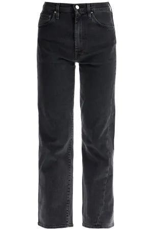 washed grey organic cotton jeans with twisted seams 222 232 743 32 GREY WASH
