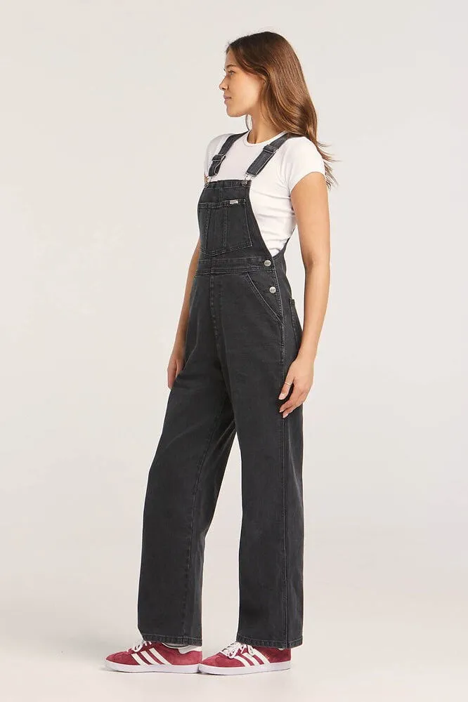 WRANGLER GET GONE OVERALL - TOO STONED NOIR