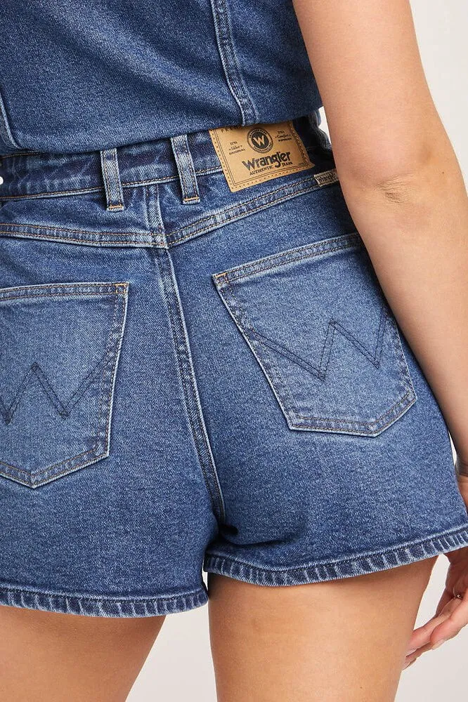 WRANGLER TURN BACK TIME ROMPER - HEARTFIRE INDIGO