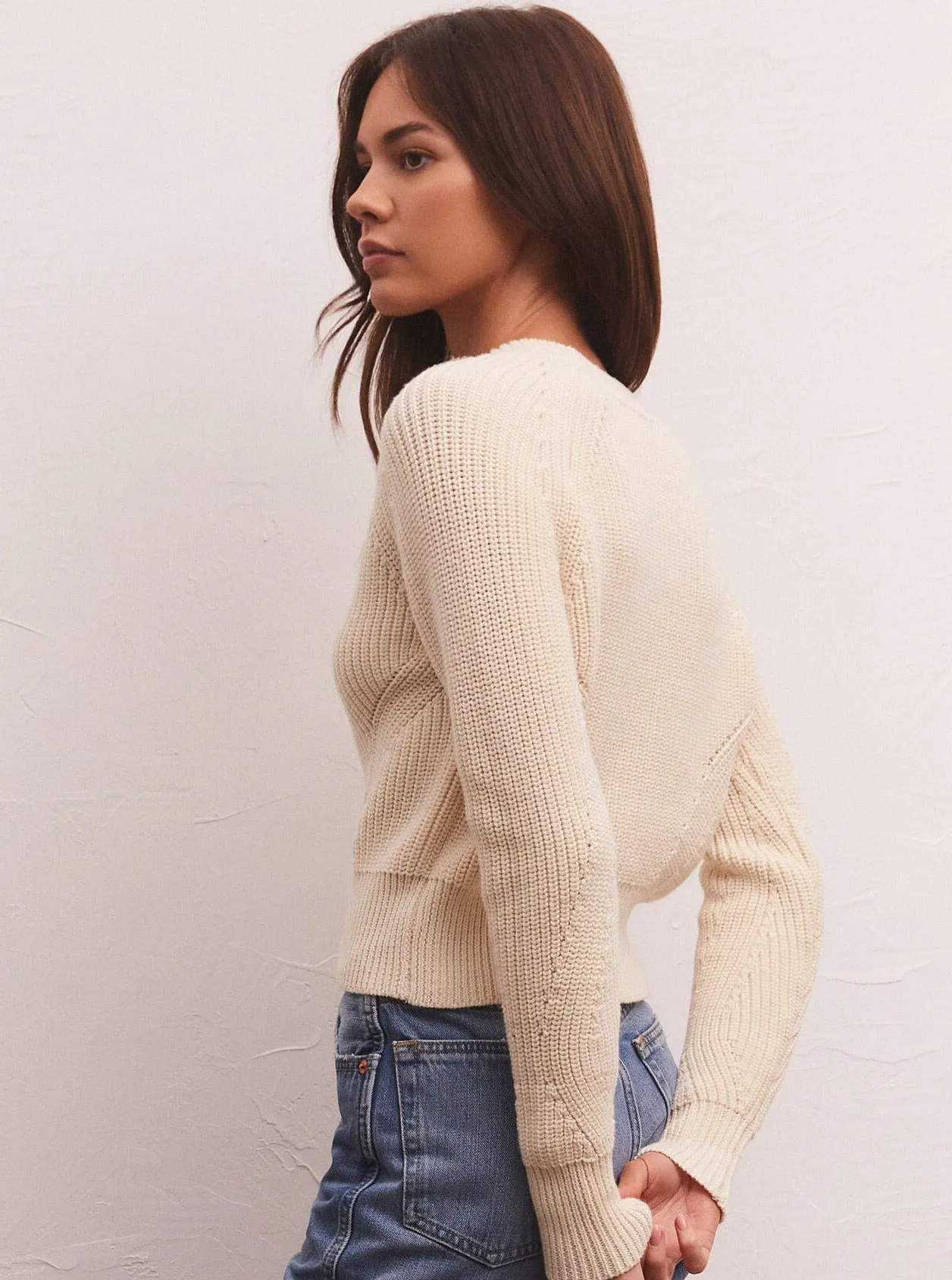 Z Supply Brit Cropped Cardigan