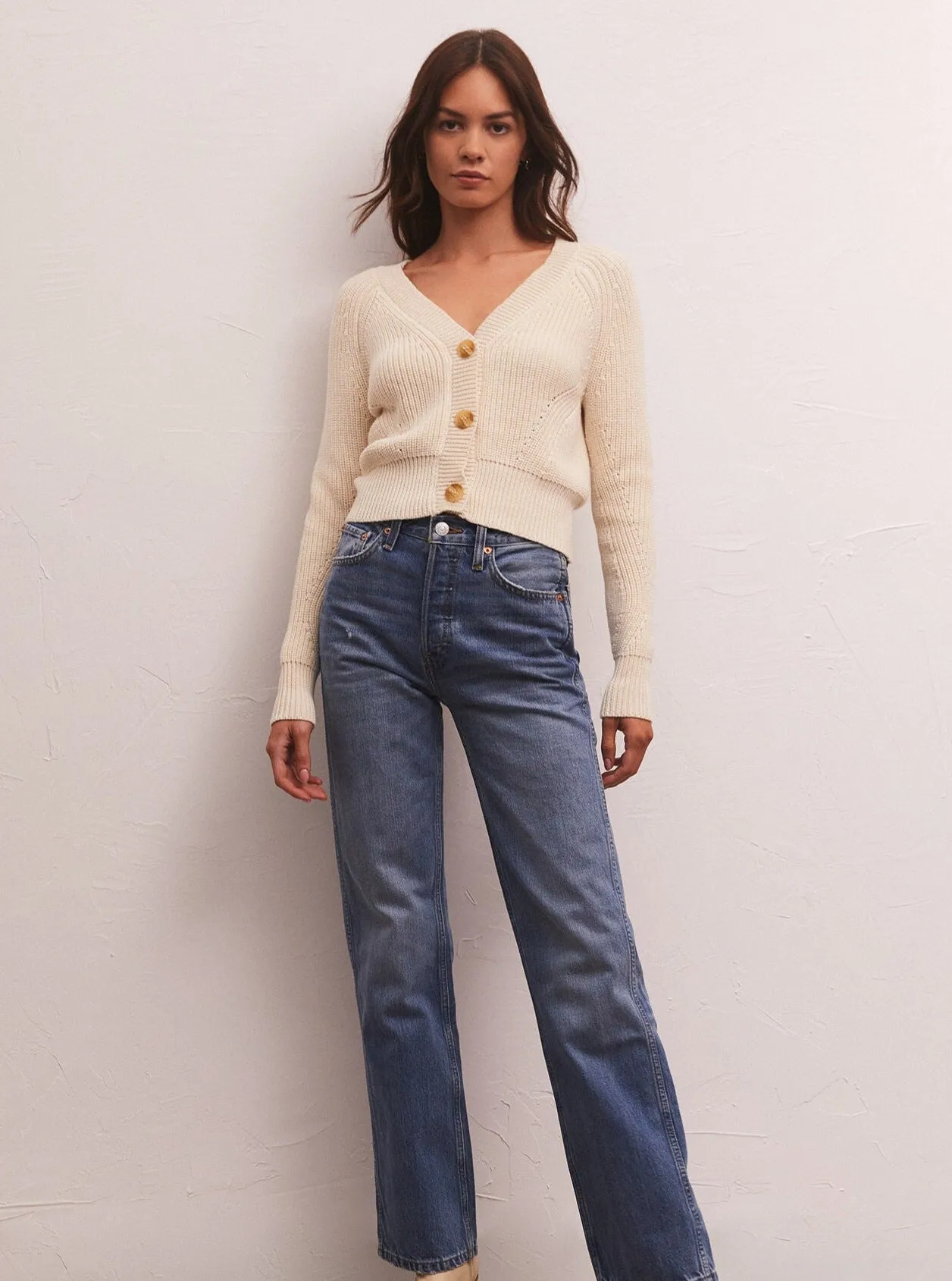 Z Supply Brit Cropped Cardigan